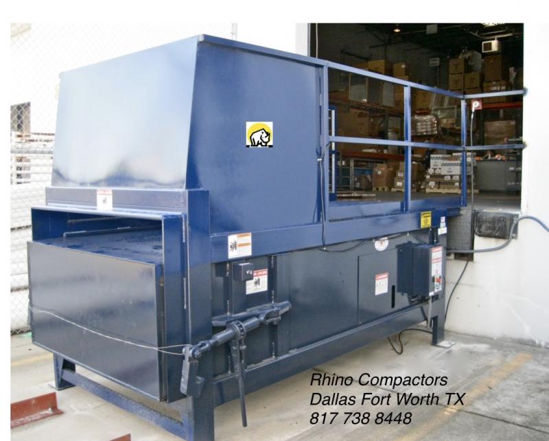 Rhino Compactors, Dallas, Texas Waste Compactors & Recycling Balers 817 738 8448